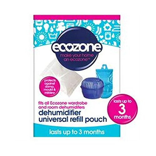 Ecozone Dehumidifier Refill Pouch 450 g x 4 (Pack of 4)