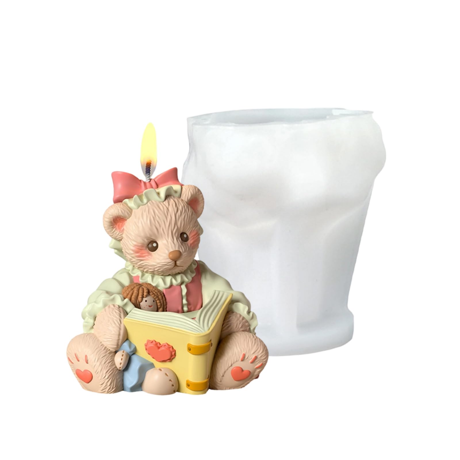 YWLUUOO Bear Making Set Silicone Crafting Supplies for Kids and Adults Silicone for Making