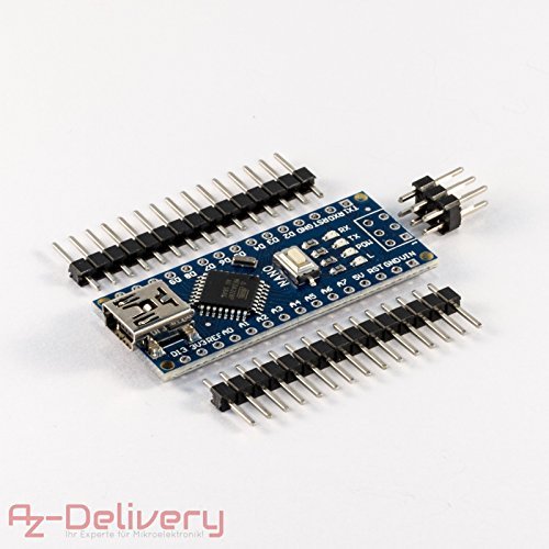 AZDelivery AZ-Nano V3-Board mit Atmega328 CH340 inklusive E-Book ...