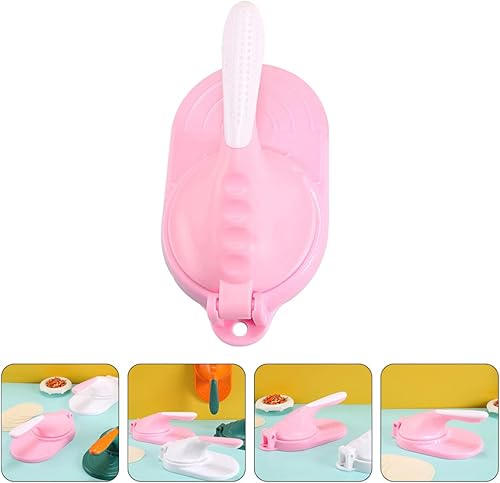 Miniatura 8 de KICHOUSE Dumpling Press Piece Maker Dough Machine Roti Pelmeni Gadgets  Quesadilla Gadgets Corn Sope Gadget and Cake Pink for Pastry Tool Mini