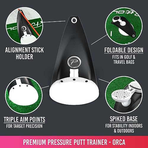 Image of PuttOUT Premium Pressure Putt Trainer - Perfect Your Golf Putting