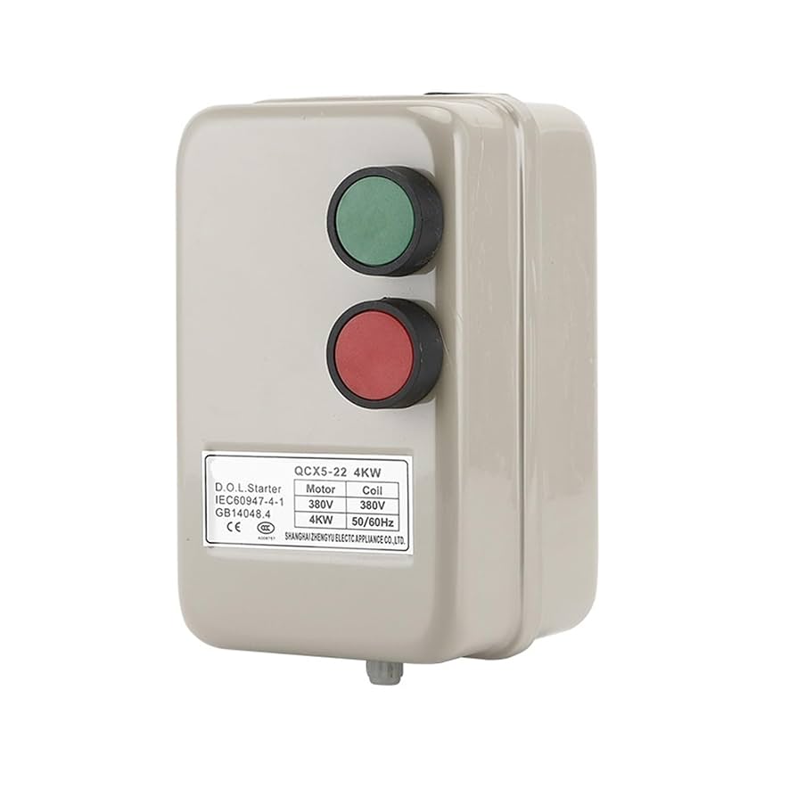 マル@10tyo Amazon.com: RWRAPS Motor Starting Switch QCX5-22 220V 380V