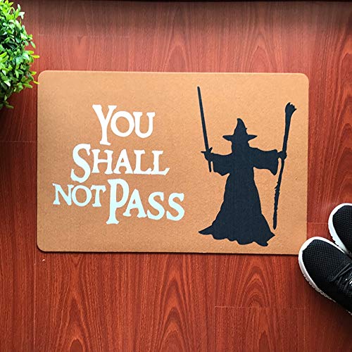 Felpudo Felpudos Originales Y Divertidos Bienvenido Mat For Front por Welcome Muggle Tolerance 40 * 60Cm