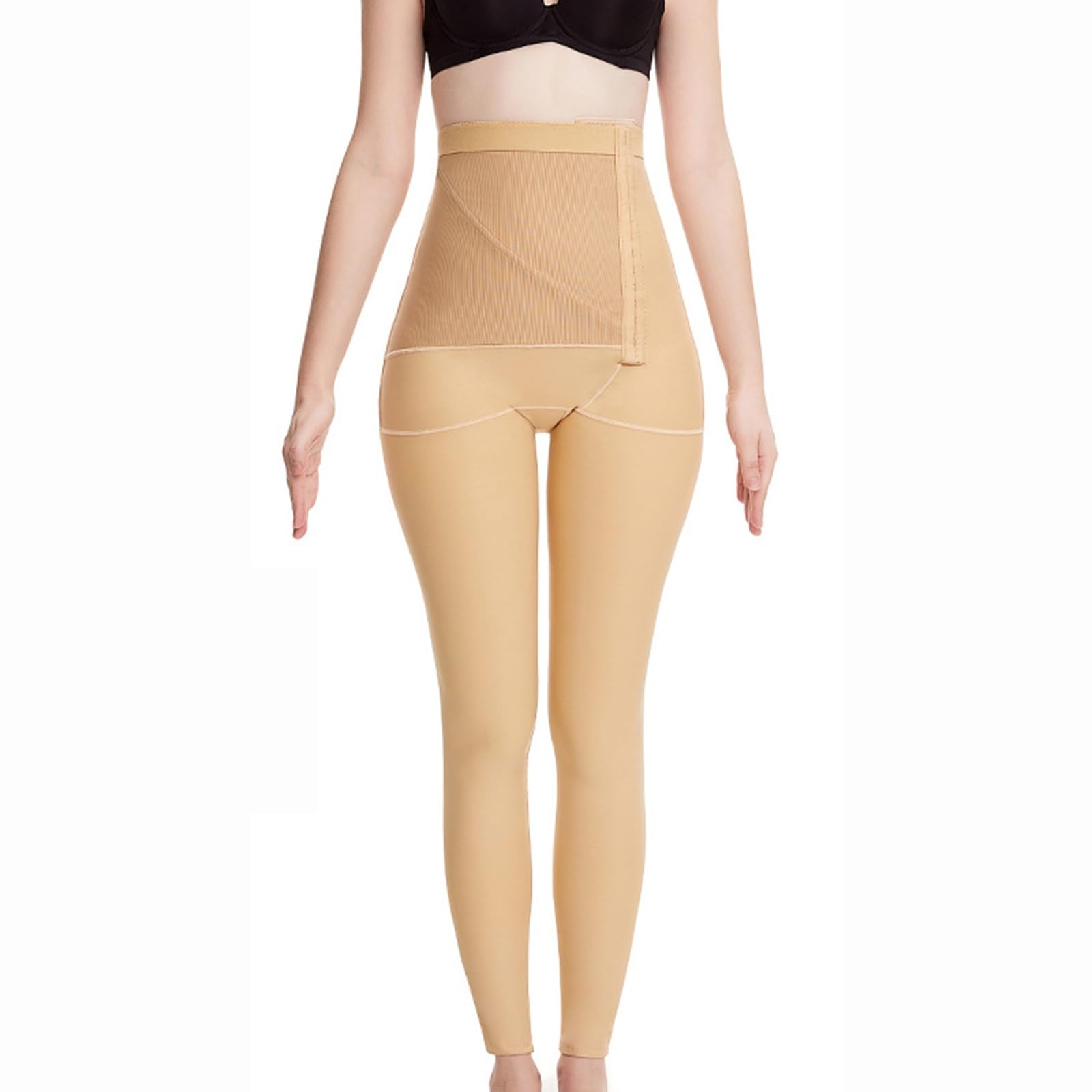 Collant Compressivi Post-liposuzione per Donna Leggings da Palestra Modellanti A Vita Alta con Effetto Contenitivo Sull'addome E Sollevante sui Glutei