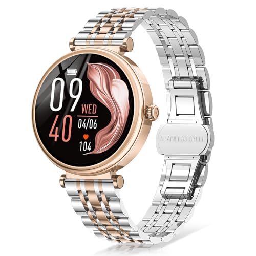 FOSMET G1 X}[gEHb` fB[X 1.27C` ی^ MʘbΉ Bluetooth5.3 iPhone/AndroidΉ rv IP68h 100^[h JX^ yEJ {t TELE