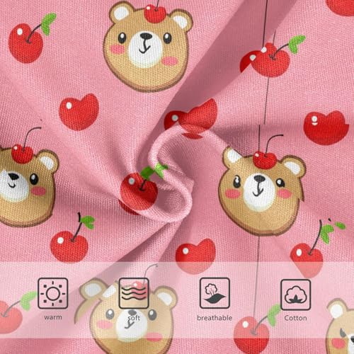 Cute Bear Heads Cherry Toddler Girls's Underwear 2T 202c17843