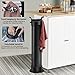 Gliery Espresso Coffee Knock Box for Barista Commercial Knock Box for Espresso Coffee Grounds Floor Standing Knock Box with Garbage Bags and Towels