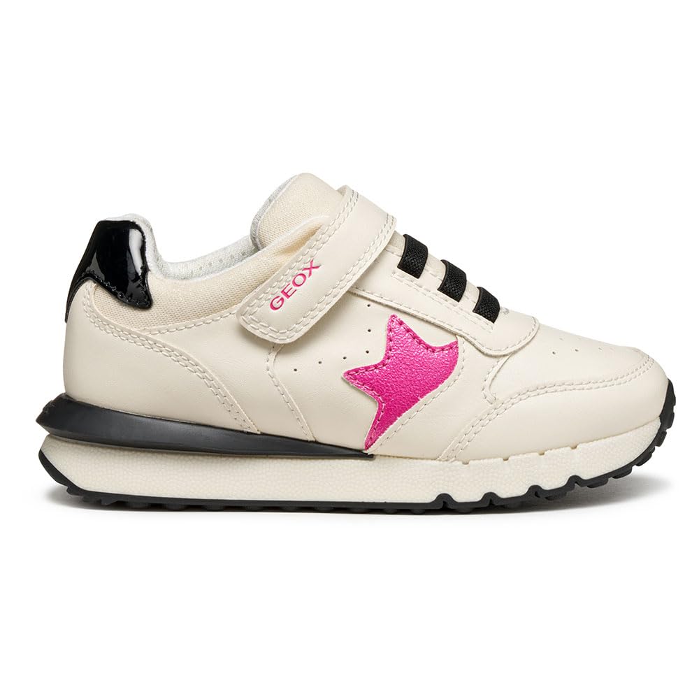 Geox Junior J Fastics Girl Sneakers White/Black 24_EU
