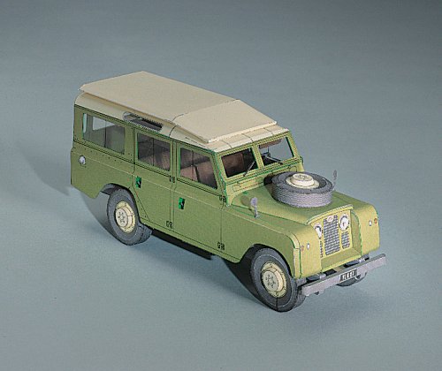 Preisvergleich Produktbild Schreiber-Bogen 72600 Papier Modellbausatz eines Land Rover 109