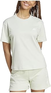 adidas Damen Essentials Small Logo T-Shirt Kurzärmeliges T-Shirt