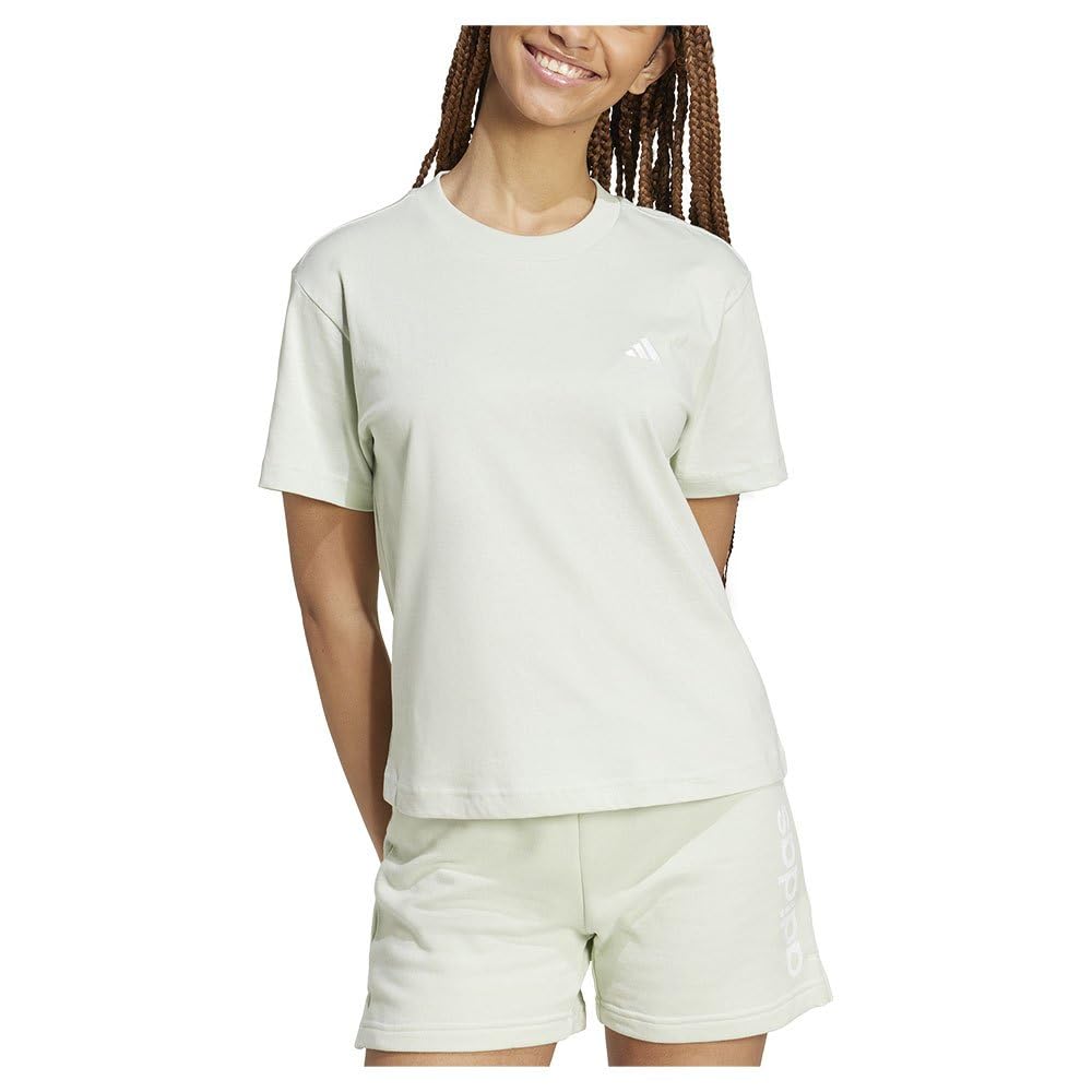 Adidas Essentials Small Logo T-Shirt Camiseta de Manga Corta Mujer — view 37