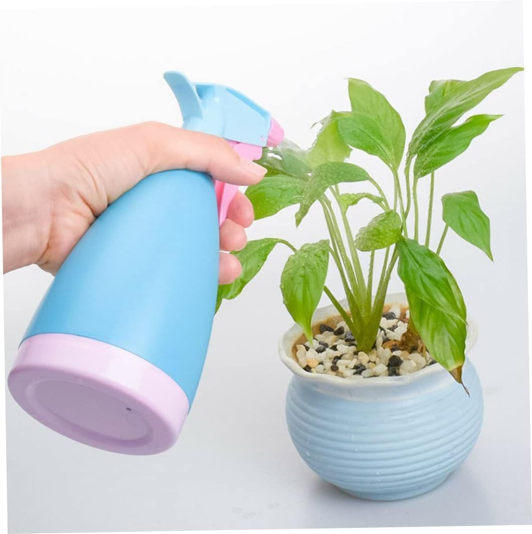 CHIDDHAN Mist Spray Bottles 2 Pack Refillable Sprayer Leak Proof Trigger Spraying Bottle with Mist Stream for Cleaning, Gardening 4