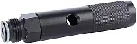 Paintball 12 g Co2 troca rápida - Pistola de paintball 12 gramas cartuchos de dióxido de carbono adaptador de cilindro garrafa adaptador de cartucho de válvula preta