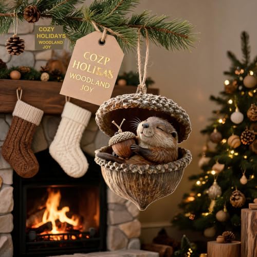 Jungle Animal Ornament, Wildlife Christmas Decor, Festive Jungle Decor，A - image 5