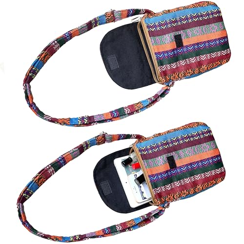 Image of Satchel Saddle Pocket Swing pack Bag Collection Messenger Shoulder Bag Travel Purse Wallet