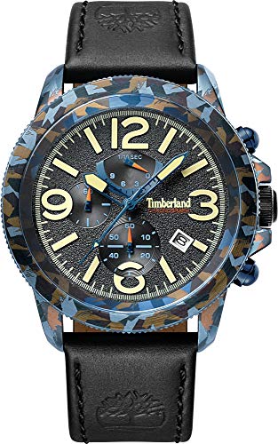 Timberland ASHBROOK TBL15474JSBL.61 montre homme solide contre les chocs et rayures du quotidien