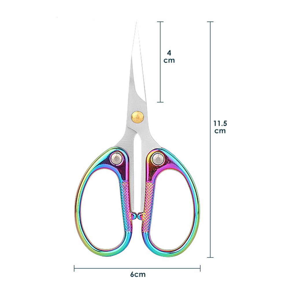 Aesosor Petits Ciseaux De Couture En Acier Inoxydable De 8,4 Cm, Ciseaux à Pointe Tranchante Pour Couture, Artisanat, Travaux Artistiques, Coupe Au Point De Croix, Artisanat, Outils De Bricolage