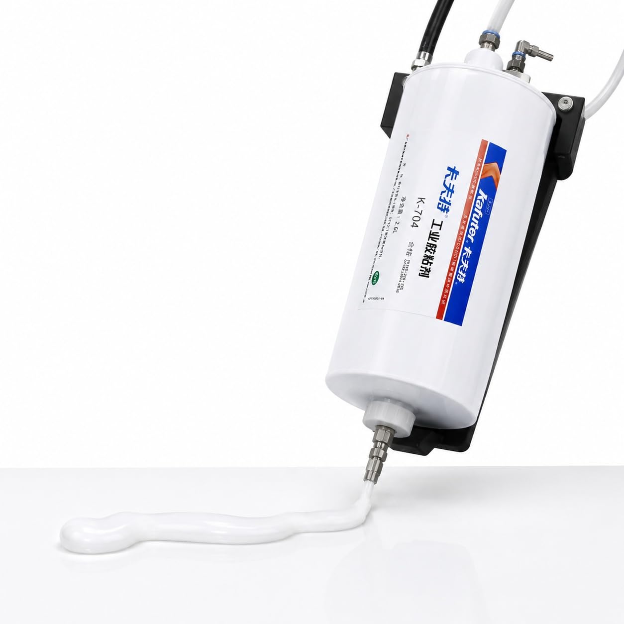 VIDOO Kafuter K-704 Adhesivo de Silicona Fluido Optimizado para Plotter CNC XYZ 2,6 L, Líneas Dispensación Robótica Alto Volumen