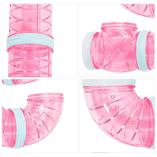 zfdg De tunnel hamster, hamsterbuizenset, tunnelaccessoires, hamsterkooi, hamster kooi, tunnel, voor hamsterkooi, kleine… - Image 5