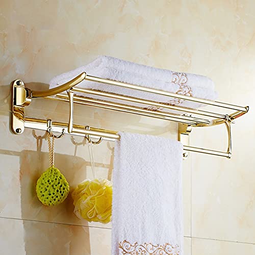 Porte-serviettes mural en acier inoxydable 60cm de qualité supérieure - 2
