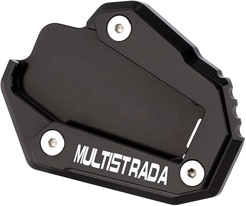 Miniatura 7 de Placa de soporte de extensión para soporte lateral de motocicleta compatible con Ducati Multistrada V4 V4S 950 950S 1200 1200S 1260 1260S  Soporte