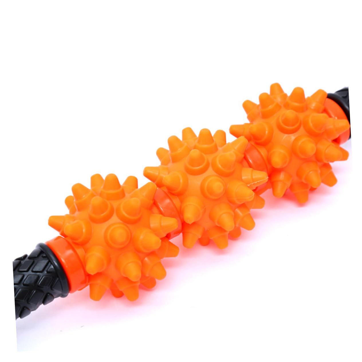 Beaupretty Rodillo Muscular de Yoga Agarres Ergonómicos y Control de Presión, Palo de Masaje para Aliviar Músculos y Mejorar la Relajación en Espalda y Cervical Color Aleatorio