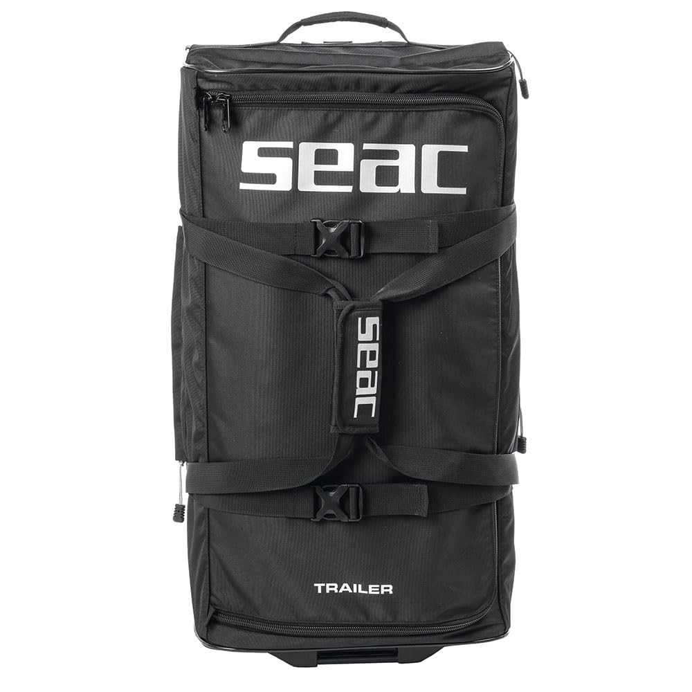 SEAC Trailer Trolley per Attrezzatura Subacquea 110 lt 73x40x38 cm