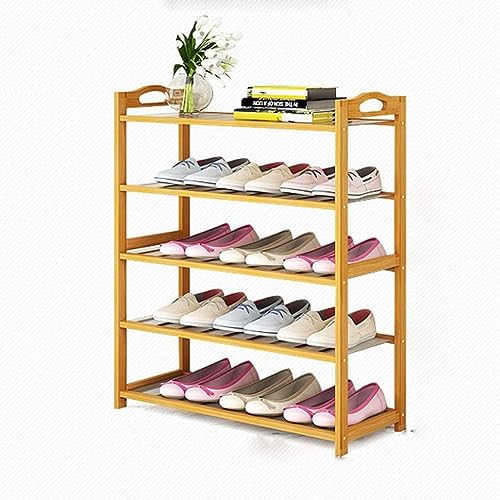 Étagère à chaussures à 5 niveaux et organisateur de placard suspendu pour la maison
