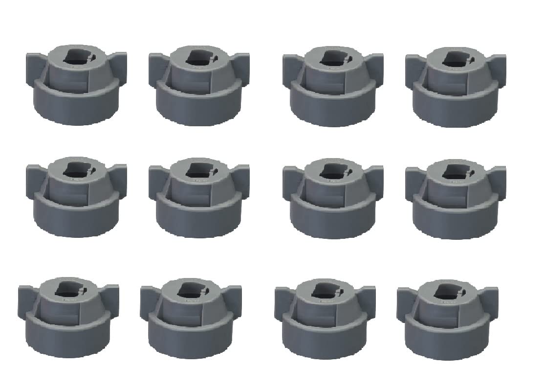 Amazon.com: Pack of 12 - Quick TeeJet Gray Nylon Cap For TP, XR