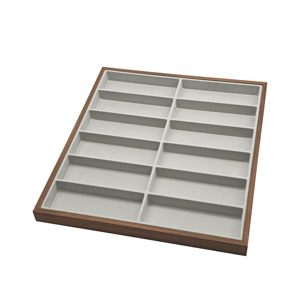 calandis ™ Wooden Eyeglasses Display Case Watches and Jewelry Storage for Shop Retail Gray | Eyeglass Cases | Vision Care-picture-39