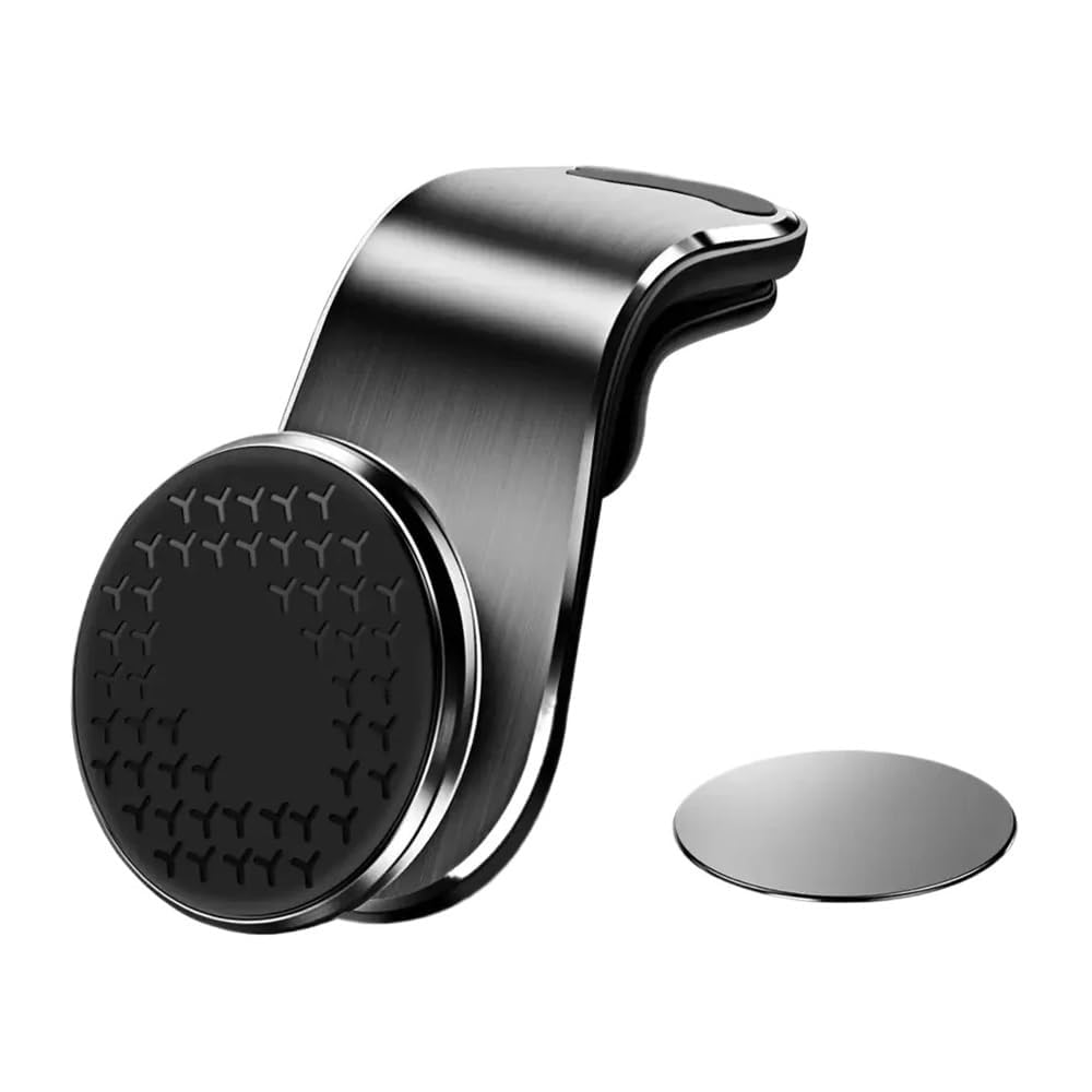 MVBILMSF Car Phone Holder Magnetic for Air Vent for Kia Stonic 2020-2024, Phone Holder for Cars 360° Rotation Magnetic Car Phone Mount,Black