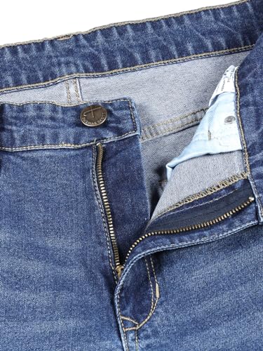 Image of Thomas Scott Men's Bootcut Fit Mid Rise Mid-Rise Clean Look Boot Cut Jeans
