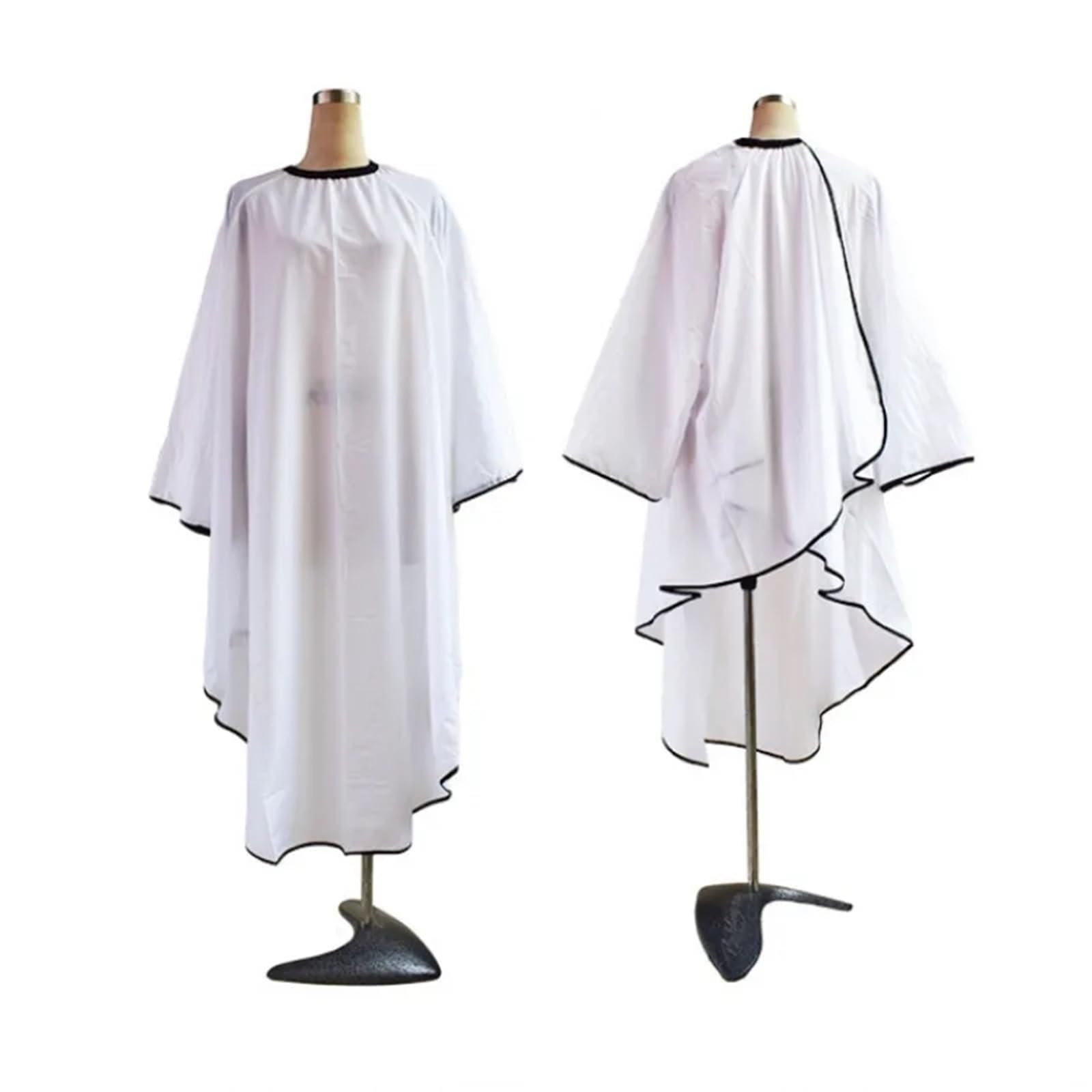Delantal con mangas for barbería, paño for corte de pelo, capa for, bata peluquería, accesorio salón, 3 uds Para Peinado Cortes