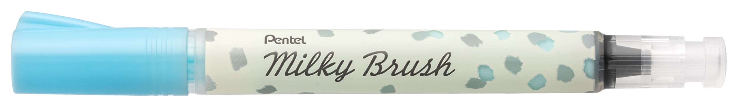 Pentel Milky Brush Pastel Blue - Image 3