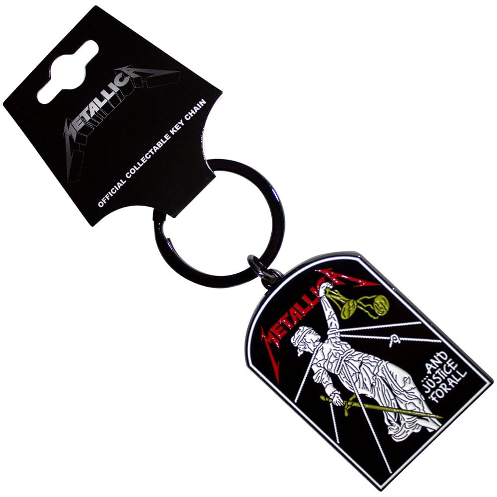 Metallica And Justice For All Tombstone Porte-Clés Keychain Size One Size