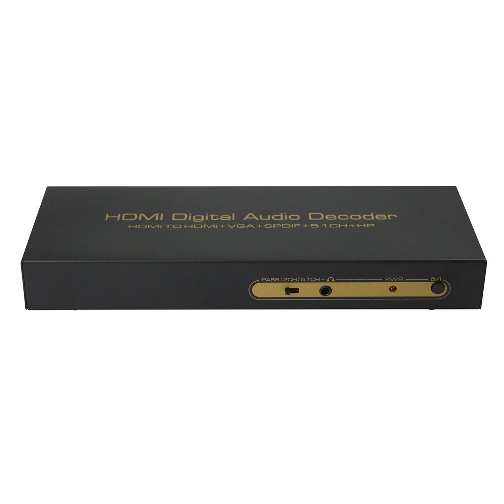 Amazon.co.jp: HDMI数字のオーディオのデコーダー，HDMI TO HDMI+VGA+