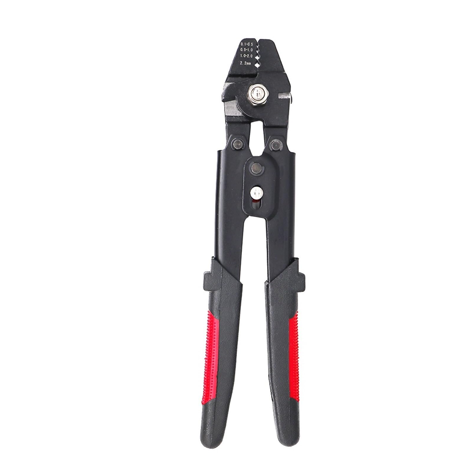 Qxbfndc 255 Crimping Tool Wire Rope Crimping Tool Fishing Crimping Tool With 150Pcs 1.2/1.5/2Mm Aluminum Double Barrel Ferrule Crimping Loop Sleeve Kit(255)