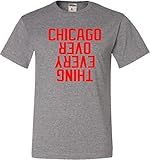 Go All Out Large Oxford Adult Chicago Over Everything T-Shirt