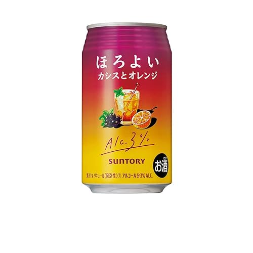サントリー ほろよい カシスとオレンジ 350ml 缶 24本×4ケース (96本)