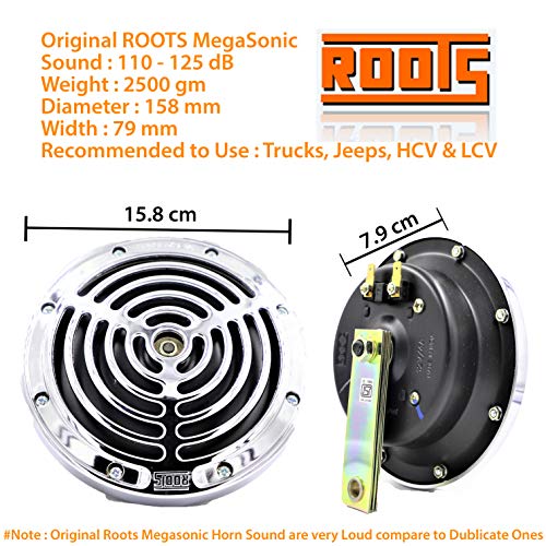 Roots Megasonic 12V Car Horn - Image 3