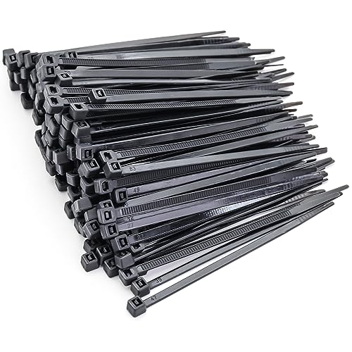 200 Stück Mini Kabelbinder Schwarz 100 x 2.5 mm MgcTolBox Nylon Kleine Kabelbinder UV-Beständig für Kabelmanagement Gartenarbeit Draussen
