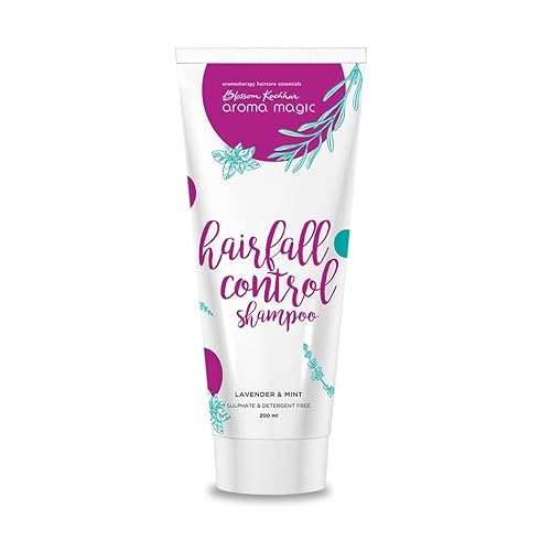 Champú de control de caídas para el cabello, 6.76 onzas líquidas (6.8 fl oz), con menta, champú hidratante anti pérdida de cabello para