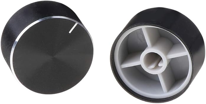 2Pcs 25x13mm D Rotary Potentiometer Knob Control for