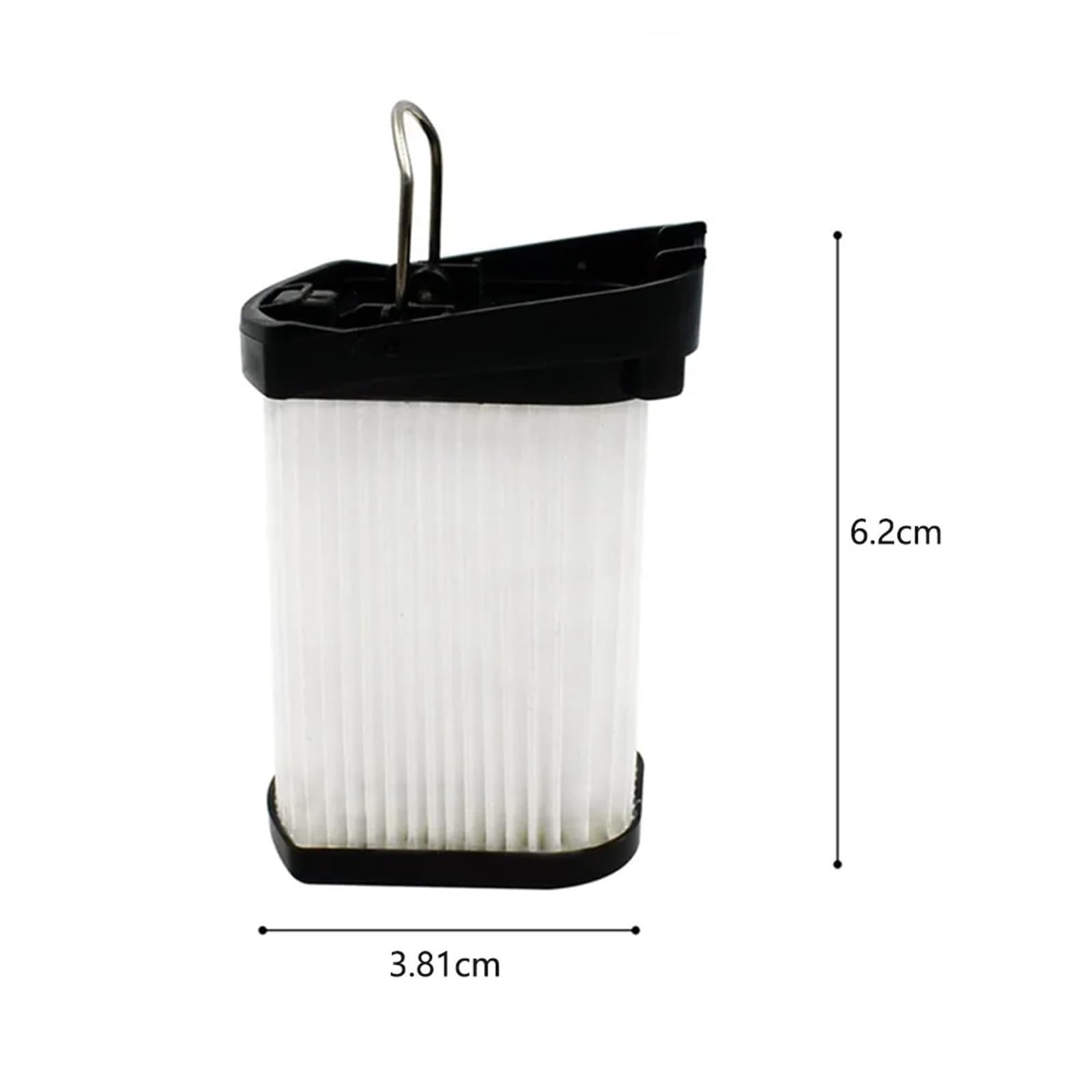 Lot de 4 filtres HEPA lavables et réutilisables pour aspirateur à main sans fil WV401 WV401BL WV401PK