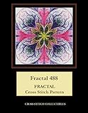 Fractal 488: Fractal cross stitch pattern