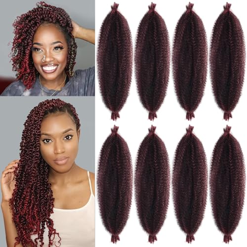 TBUG Springy Afro Twist Hair 16 Inch Marley Twist Hair