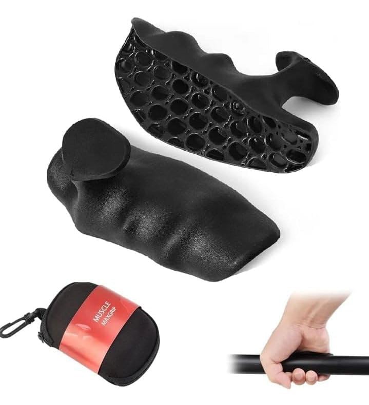 ECHSRT Anti-Slip Workout Grips, Ergonomic Workout Gloves, Weight Lifting Grips, for Men and Women, Silicone Gym Grips Pads, Soft, Palm Protection, Suitable for Various Fitness Training-image-49