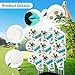 CAQYPVH 9Pcs Golf Iron Covers Adults Wear Resistant Training Equipment PU Protector