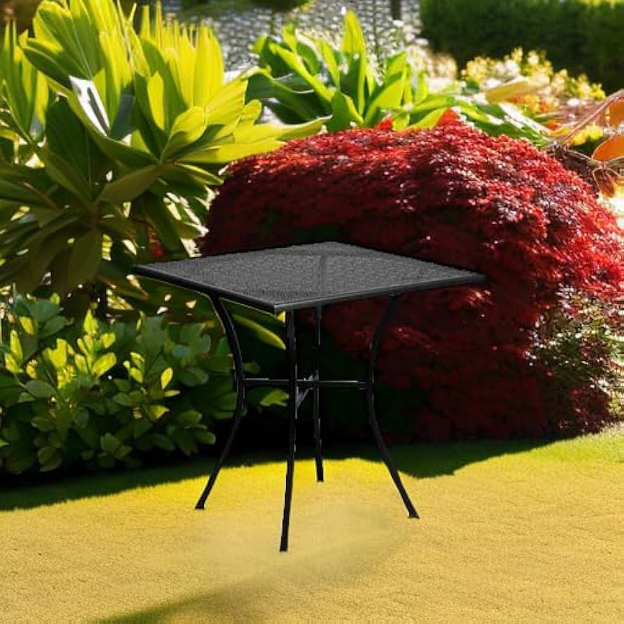 THE CAFE TABLE Black Steel 4pin φ100 THE CAFE TABLE Black Steel