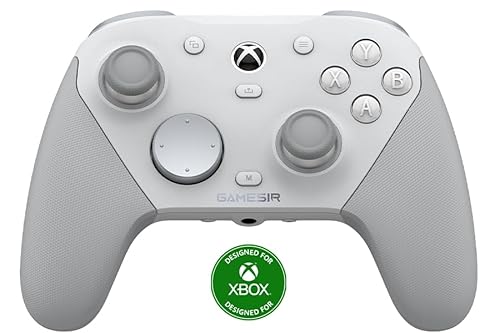 GameSir G7 Pro 1000Hz Controller mit Ladestation für Xbox Series X|S, Xbox One, Windows 10/11 & Android – TMR Joysticks, verstellbare Trigger & 4 programmierbare Tasten – Mech White GameSir G7 Pro 1000Hz Controller mit Ladestation für Xbox Series X|S, Xbox One, Windows 10/11 & Android – TMR Joysticks, verstellbare Trigger & 4 programmierbare Tasten – Mech White